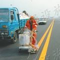 柳州道路标线 导流线划线 泊位线